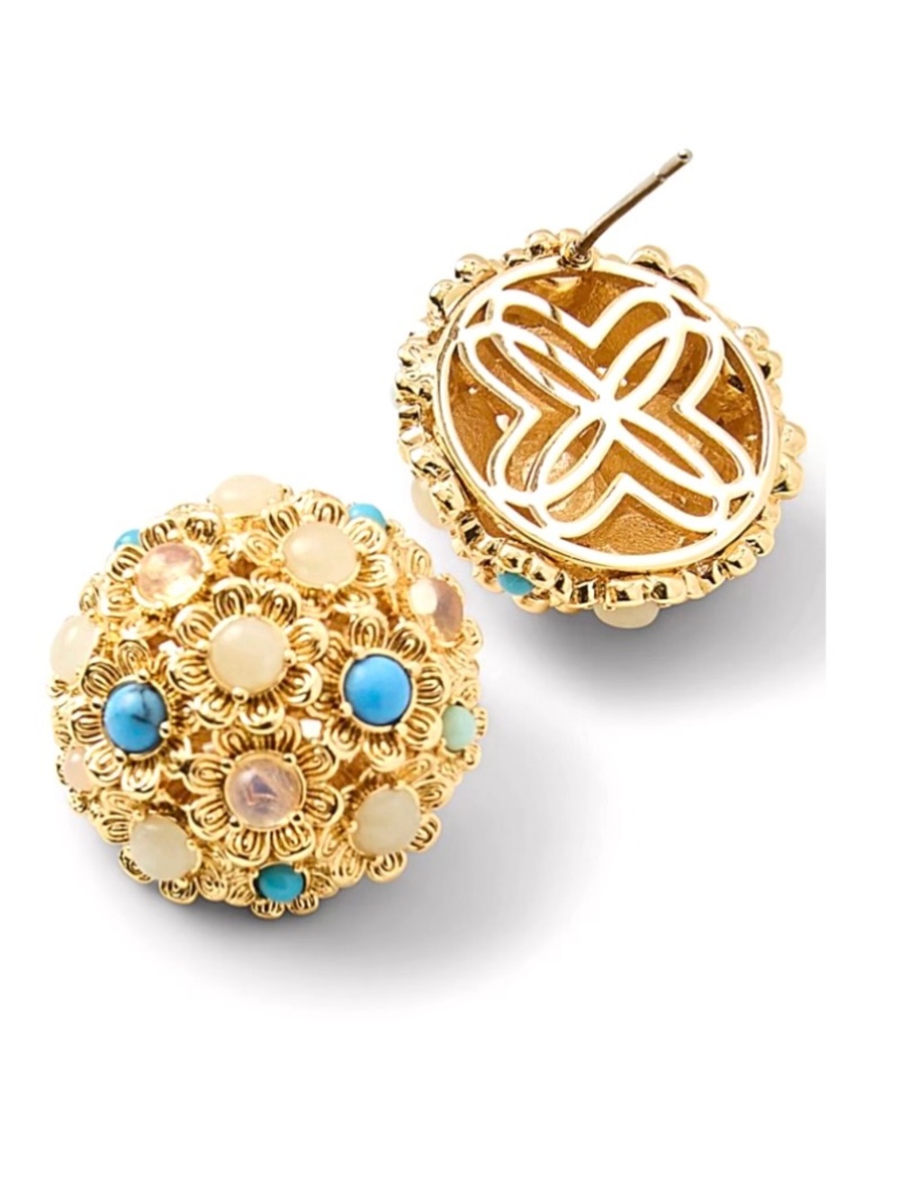 Lilly Pulitzer Harlillyquin Stud Earrings - NWT